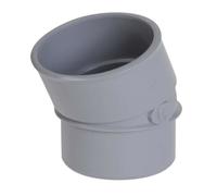 COUDE PVC 20° MALE/FEMELLE DIAMETRE 50MM - NICOLL - 5 PIECES