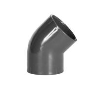 Coude PVC 45° à coller Ø 63 mm