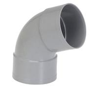 Coude PVC 67° - femelle-femelle - D100 mm - gris