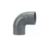 Coude PVC Mâle Femelle 87 30 Ø 110 WAVIN