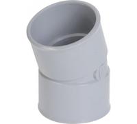 Coude PVC à 20° femelle / femelle - Ø 80 - CR22 NICOLL