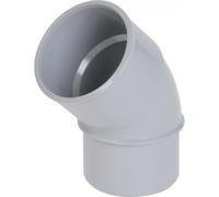 Coude PVC à 45° mâle / femelle - Ø 75 - CP4 NICOLL