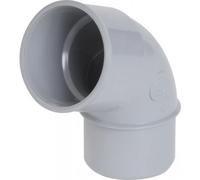 Nicoll Coude mâle-femelle COV50108 67°30 PVC gris Ø 32 mm CF6