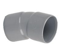 Coude PVC double femelle 20° D40 - WAVIN - 3025558 Gris G