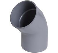 Coude PVC à 45° mâle / femelle - Ø 100 - CT4 NICOLL