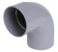 Nicoll Coude mâle-femelle COV50136 – 87°30 PVC Gris Ø 32 mm – CF8