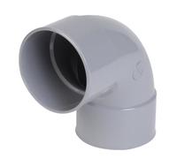 Coude NICOLL femelle-femelle 87°30 - PVC gris - Ø 100 mm - CT88