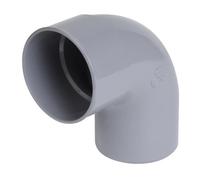 NICOLL COV50163 Coude Male-Femelle 87°30-PVC Gris-Ø 100 mm-CT8