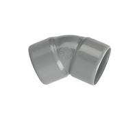 Coude PVC double Femelle 45° D32 - WAVIN - 3026068