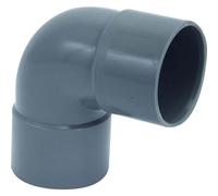 Coude PVC femelle-femelle 87°30 Ø100