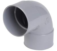 Coude PVC gris FF 87 degré 30 Diamètre 160 - Nicoll