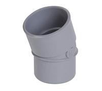 coude pvc - mâle / femelle - 20 degrés - diamètre 125 mm - nicoll cx2