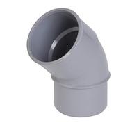 coude pvc - mâle / femelle - 45 degrés - diamètre 160 mm - nicoll cz4