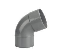 COUDE PVC MALE FEMELLE 67°30 DIAMETRE 100 MM WAVIN