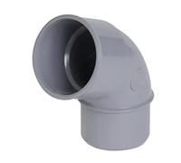 coude pvc - mâle / femelle - 67 degrés30 - diamètre 125 mm - nicoll cx6