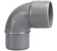 Coude PVC Mâle Femelle 87°30 D40 - WAVIN - 3026039 Gris G