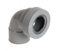 Coude PVC mâle / femelle à joint pour sortie appareil sanitaire Ø 32 - CF8J NICOLL