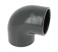 Coude PVC pression femelle-femelle 90° Ø63