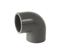 Coude PVC pression piscine 90° femelle diamètre 50 mm