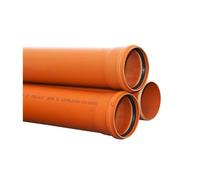 Coude PVC - Wavin - 200x4.9 mm - 3 m - SN4 - Poids 10.59 kg