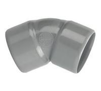 Coude PVC Wavin Femelle Femelle 45 Ø 32 Gris G