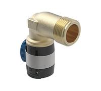 Coude raccord 90° FlowFit avec filetage mâle long - GEBERIT - 620.5