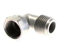 Coude Raccord Gaz 1/2 Joint Plat Pour Table De Cuisson - Z01e711