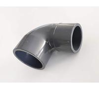 Coude réduit PVC Pression 90° Male Femelle 63mm intérieur vers 63mm extérieur PN16 / Piscine et arrosage