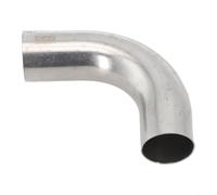 Coude robuste en acier inoxydable à 90 degrés pour pot d'échappement automobile (32 mm)
