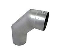 Coude segment Bertrams Ewr-d 21SBO87-D350 87°, 350 x 2000 mm, soudé hermétiquement