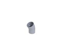 Coude simple male-femelle 30° - UCT3 - PVC gris - 100 mm NICOLL Gris G