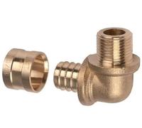 Coude sortie mâle PER à glissement (12-1/2 ref 90109)