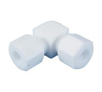 Coude Té Croix 2 3 4 6 8 10-35mm Tube OD PTFE Compression Union Connecteur Raccord(Elbow,19.05mm 3l4 Inch)