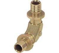 TECEflex coude, 90 degrés, perte de charge optimisée, bronze au silicium, 707340, Exécution: 40 x 40