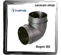 Coude truma BG pour répartition de l'air, chauffage, climatisation, tuyau de ventilation de 65 ou 72 mm
