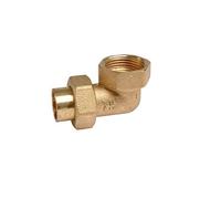 Coude union fer/cuivre 96 GCU à souder Ø14 Femelle 3/8