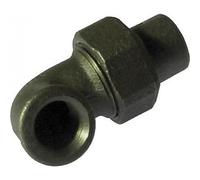 Coude union fonte femelle / femelle - filetage 33/42 galvanisé CODITAL