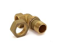 Coude union laiton M F à visser BRICOZOR