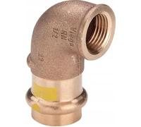 Coude - Viega - 345822 - 90° - 15 X 1/2 G - Laiton - A visser