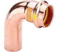 Coude Viega Profipress G 345549 18 mm, 90°, cuivre, SC-Contur, bout uni