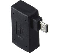 Coudée À 90 ° Angle Mâle (Angle Droit) Usb Vers Micro Usb Otg On The Go Hôte Cable Connexion Flash Drive Pour Smartphone, Tablette Pc[Z1835]