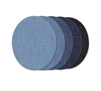 Coudes ovales et genouillères Lot De 5 Écussons En Denim For Vêtements, Colle Forte, Autocollants For, Repassage, Pantalons, Couture