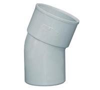 Coudes PVC 22°30 personnalisables First Plast-Male-Femelle-125mm