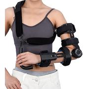 Coudière à charnière, Attelle de coude OP, immobilisateur, support bras, orthèse, rééducation après blessure au, réparation des ligaments et tendons du gauche(Left)