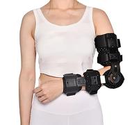 Coudière à charnière, Coudière post-opératoire for syndrome du canal cubital, physiothérapie et récupération, for le sommeil travail, for femme, homme, gauche(Right)