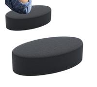 Coudière à mémoire de forme en velours - Coussin de soutien doux pour bureau, table, ordinateur portable - Repose-bras confortable pour bureau, voiture, studio - Coussin ergonomique pour le