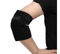 Coudière Chauffante, ANGGREK Coudière Chauffante Réglable Compression Chaude Vibration Massage Coude Wrap Pad Coude Support Wrap pour Articulation