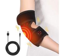 Coudière chauffante réglable avec 3 niveaux de réglage de la température Thérapie chaud/froid - Réduit les douleurs au coude, les gonflements et l'inflammation dus à l'épicondylite, à la tenditine, à