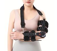 Coudière confortable for le sommeil nocturne, attelle stabilisatrice for blessure au bras, nerf cubital, syndrome du canal, tennis, gauche(Left)