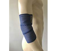 Coudière de maintien élastique ajustable - Protection de Coude Bras Elastique Antichoc - Bandage compression Sport, loisirs et travails - (Bleu)